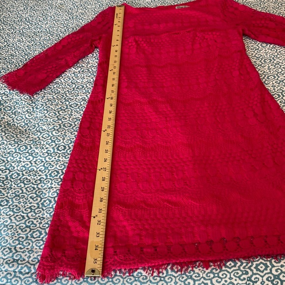 Eliza J Lace Pink Dress size 10 - Picture 12 of 14